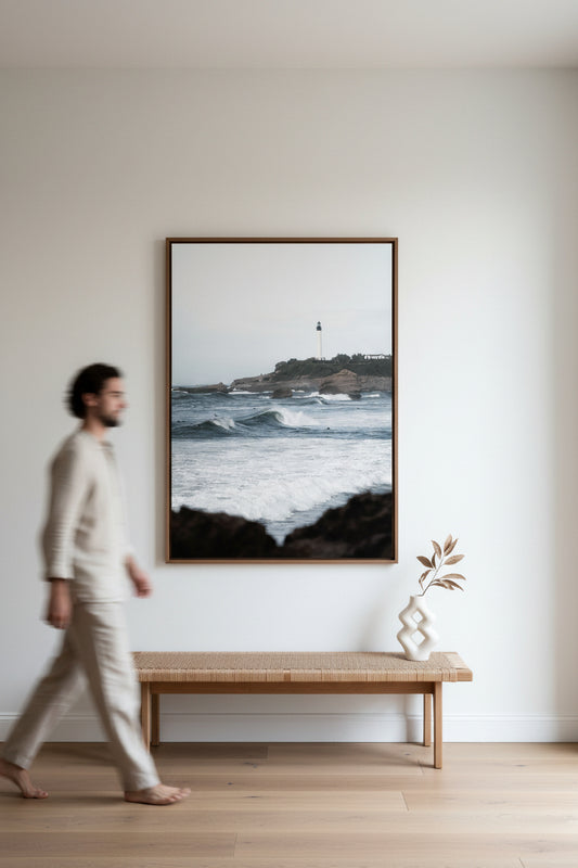 Photographie Fine Art, œuvre d'art, abstraction et océan, Pays Basque, Véronique Botella Photography