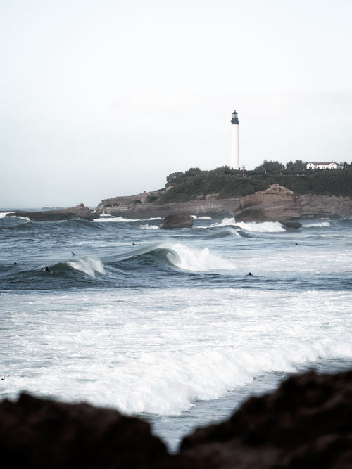 – Tirage photo Fine Art  – Véronique Botella Photography
Pays Basque, France , océan Biarritz 
photographie 