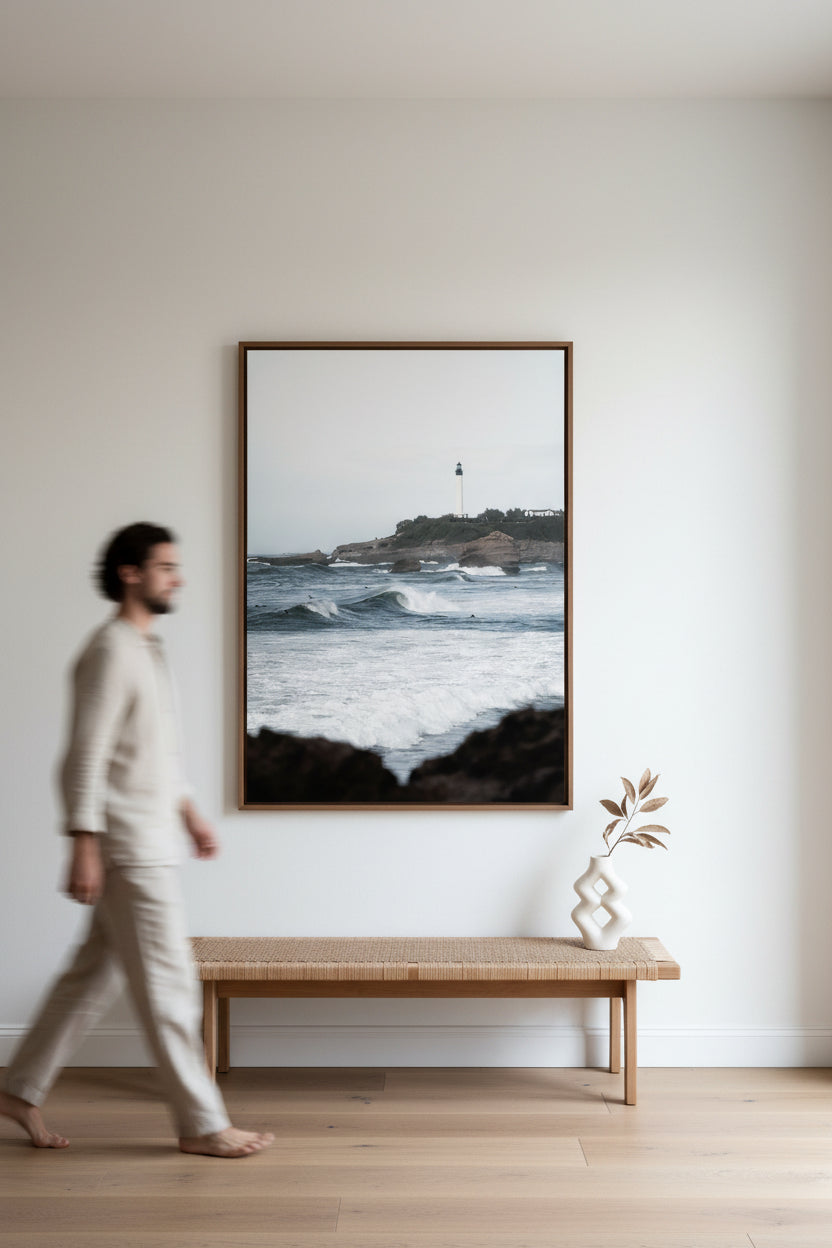 Photographie Fine Art, œuvre d'art, abstraction et océan, Pays Basque, Véronique Botella Photography