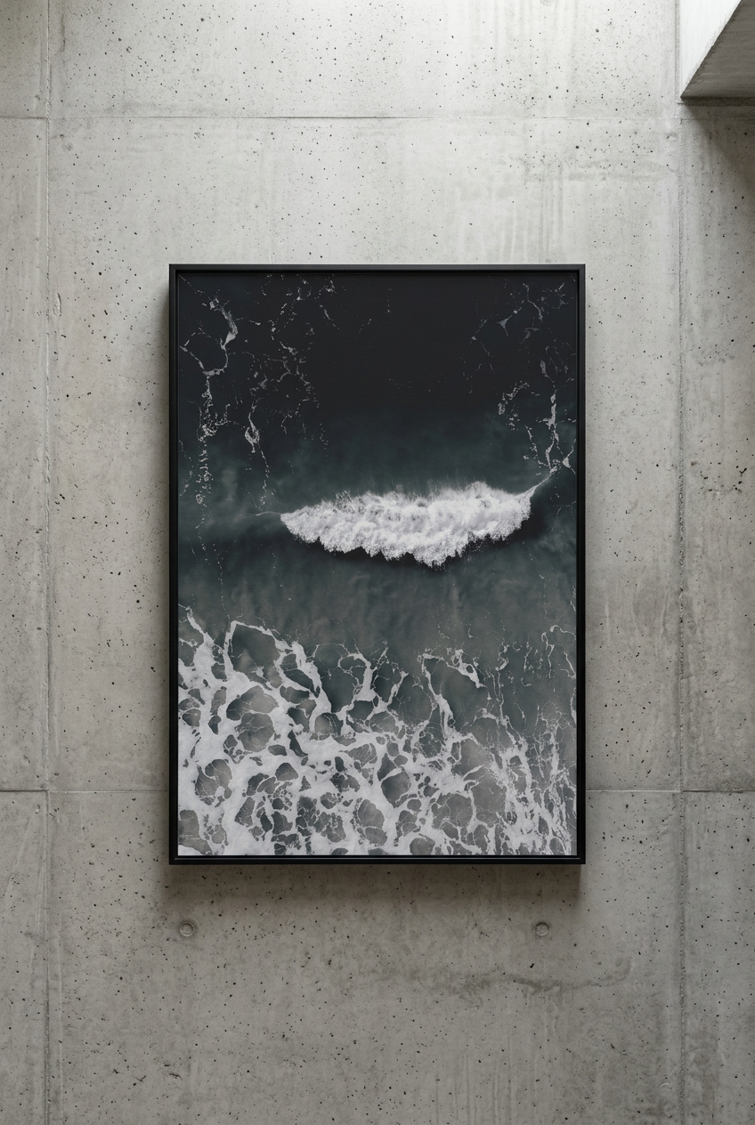 Tirage Fine Art. Œuvre d'art. Photographie. Océan, nature, vagues. Véronique Botella Photography