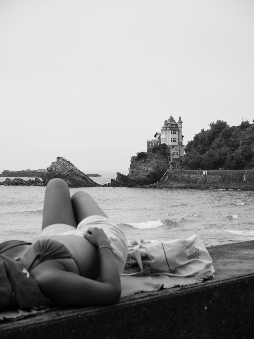 Photographie Fine Art, œuvre d'art, abstraction et océan, Pays Basque, Biarritz Véronique Botella Photography