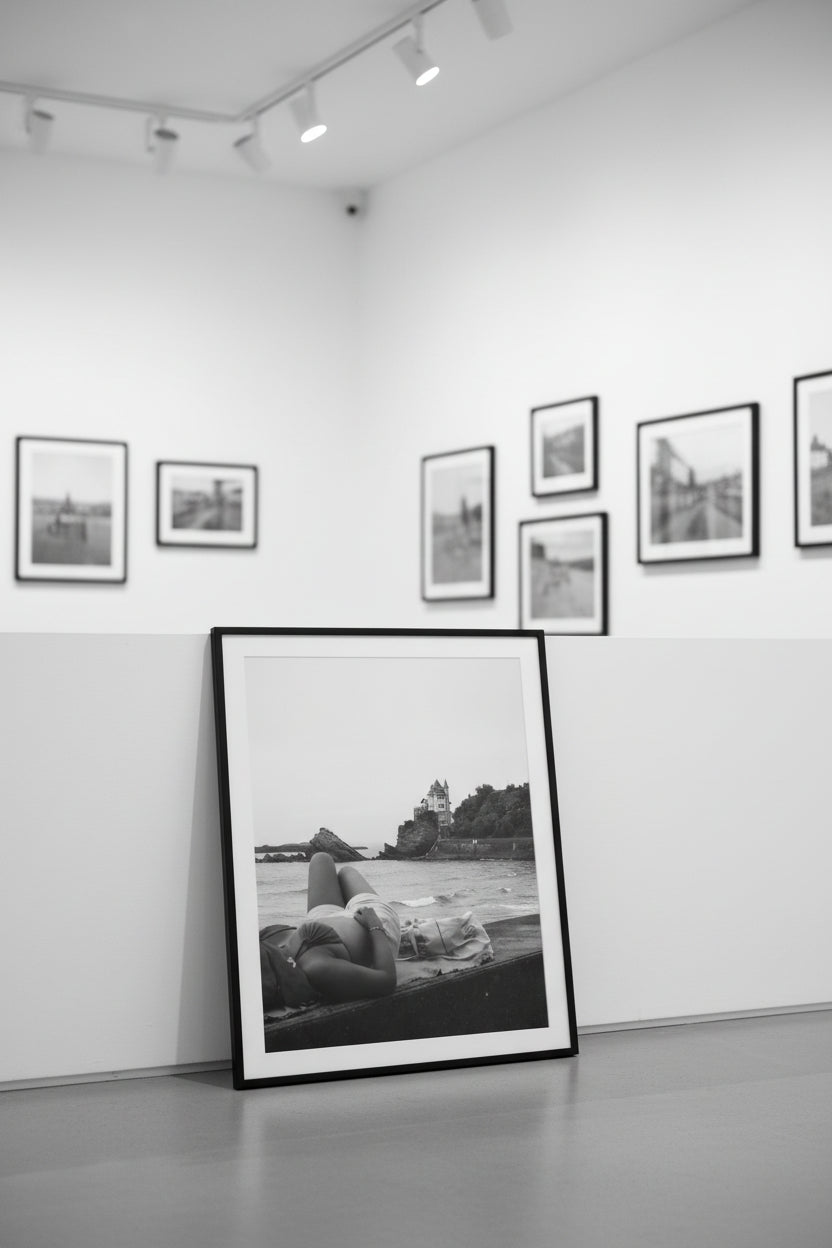 Photographie Fine Art, œuvre d'art, abstraction et océan, Pays Basque, Biarritz Véronique Botella Photography