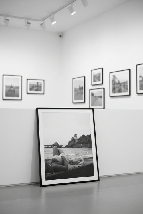 Photographie Fine Art, œuvre d'art, abstraction et océan, Pays Basque, Biarritz Véronique Botella Photography
