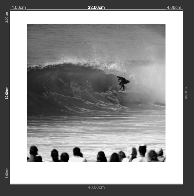 SurfMonochrome#1 – Tirage photo Fine Art vague en monochrome – Véronique Botella Photography