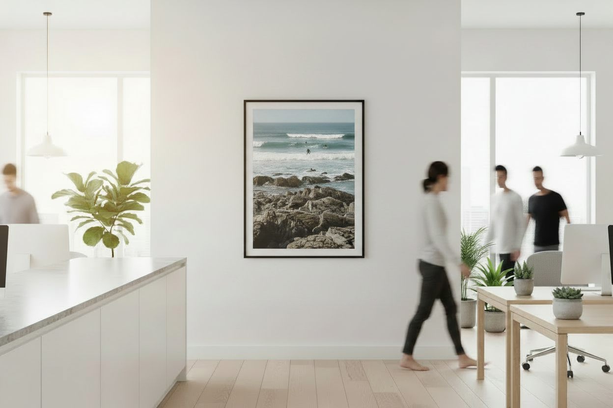 Photographie Fine Art, œuvre d'art, abstraction et océan, Pays Basque, Véronique Botella Photography