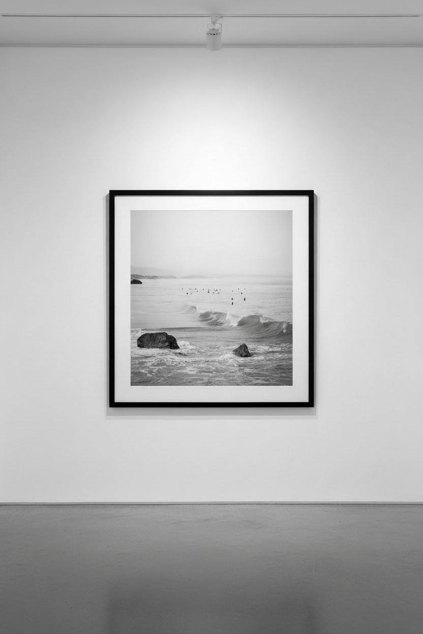 Photographie Fine Art, œuvre d'art, abstraction, surf et océan, Pays Basque, Véronique Botella Photography